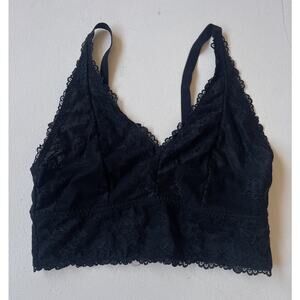 Savage X Fenty Black Lace Plus Size 2XL Bralette Cami Camisole Lingerie